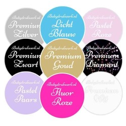 Romperjurkje bedrukt met kroon en naam