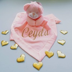 Beren kroeldoek met naam | Kraamgeschenk kopen? | Baby Drukwerk