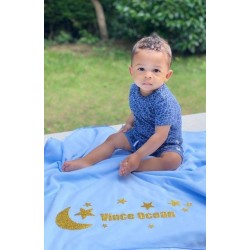 Baby dekentje met maan en sterren