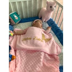 Baby Dekentje met vlinder