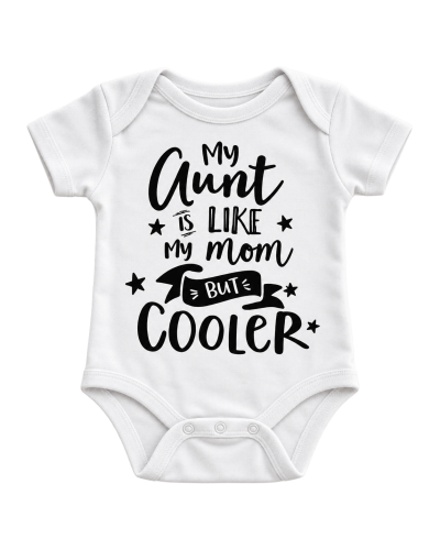 Romper My aunt is like..| Kraamcadeau kopen? |Baby Drukwerk