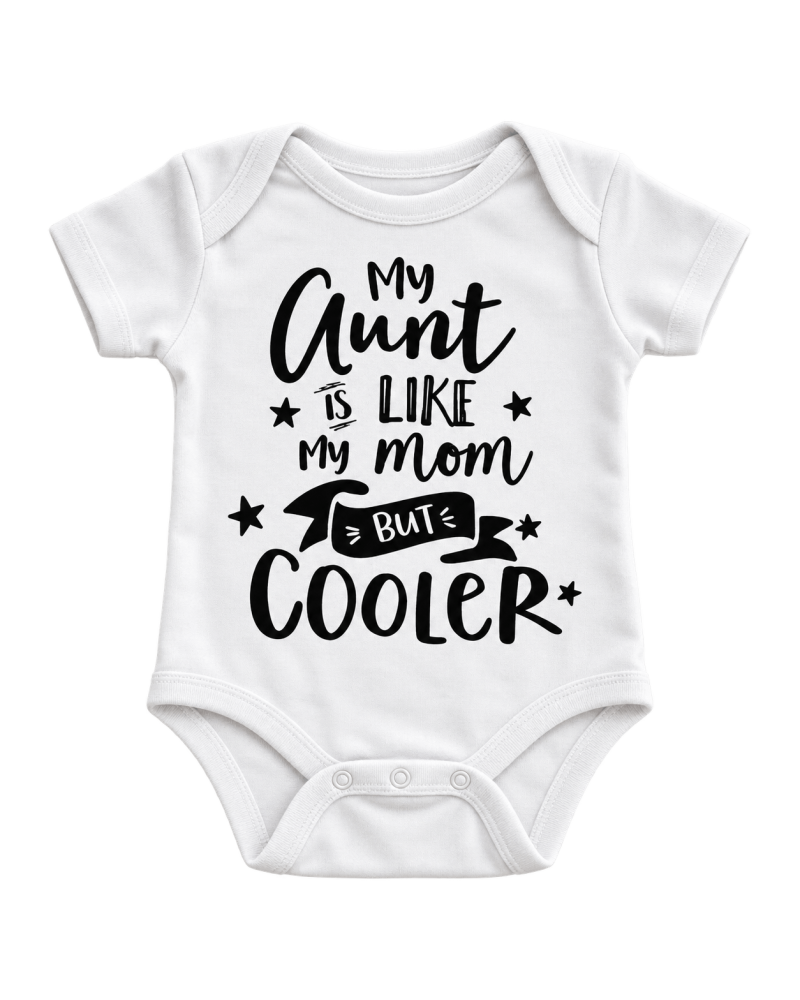 Romper My aunt is like..| Kraamcadeau kopen? |Baby Drukwerk