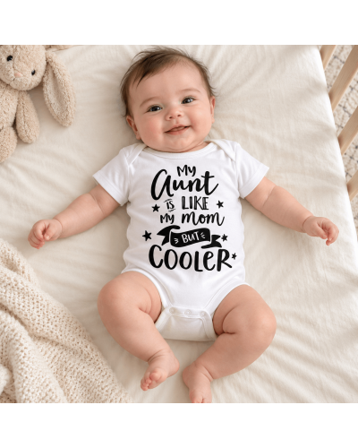 Romper My aunt is like..| Kraamcadeau kopen? |Baby Drukwerk