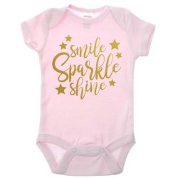 Romper Smile Sparkle Shine